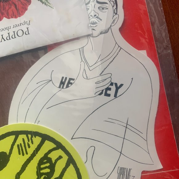 NEW Supreme SS18 Sticker Pack: SEALED Poppy Seeds, Molotov, Prodigy, Red, decals - Picture 4 of 6